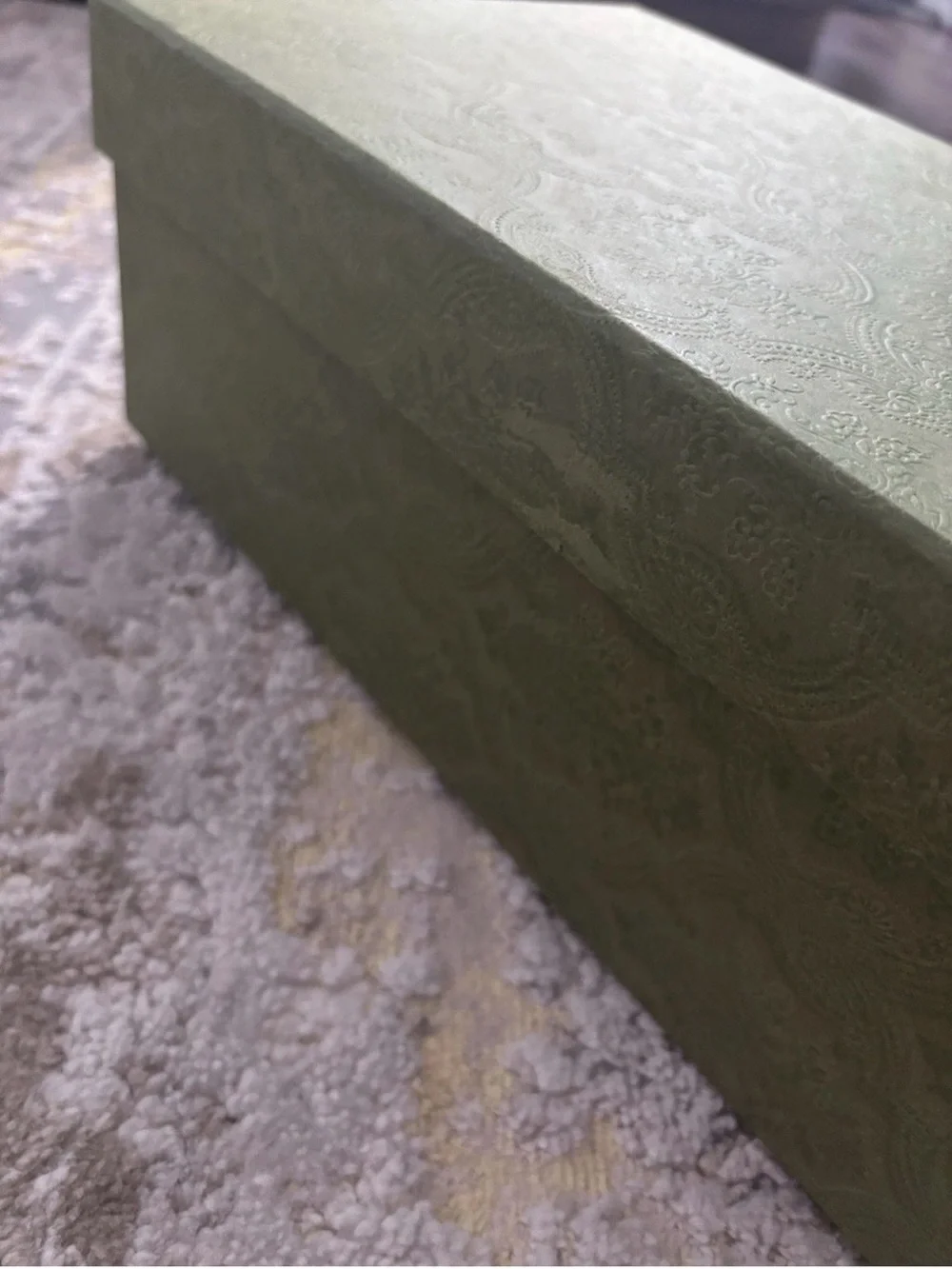 Gucci Empty Green Gift Box 8x14.5x5 Inch